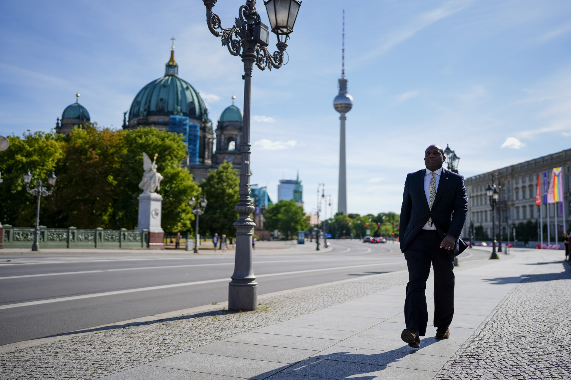 Foreign Secretary David Lammy visits Germany
