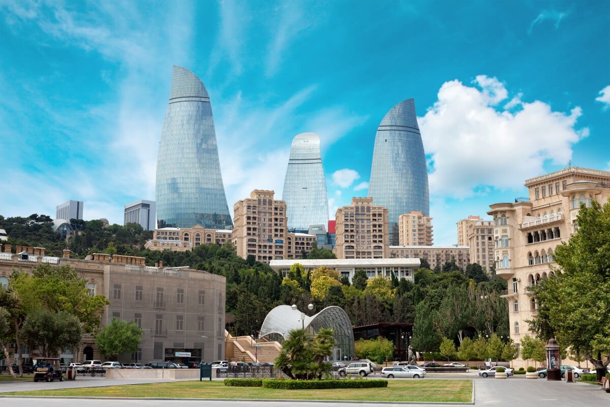 Baku panoramic vie