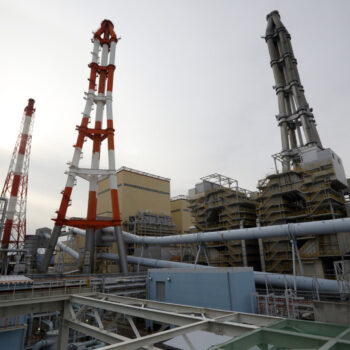 Inside Joban Joint Power Co. Coal-fired Power Station