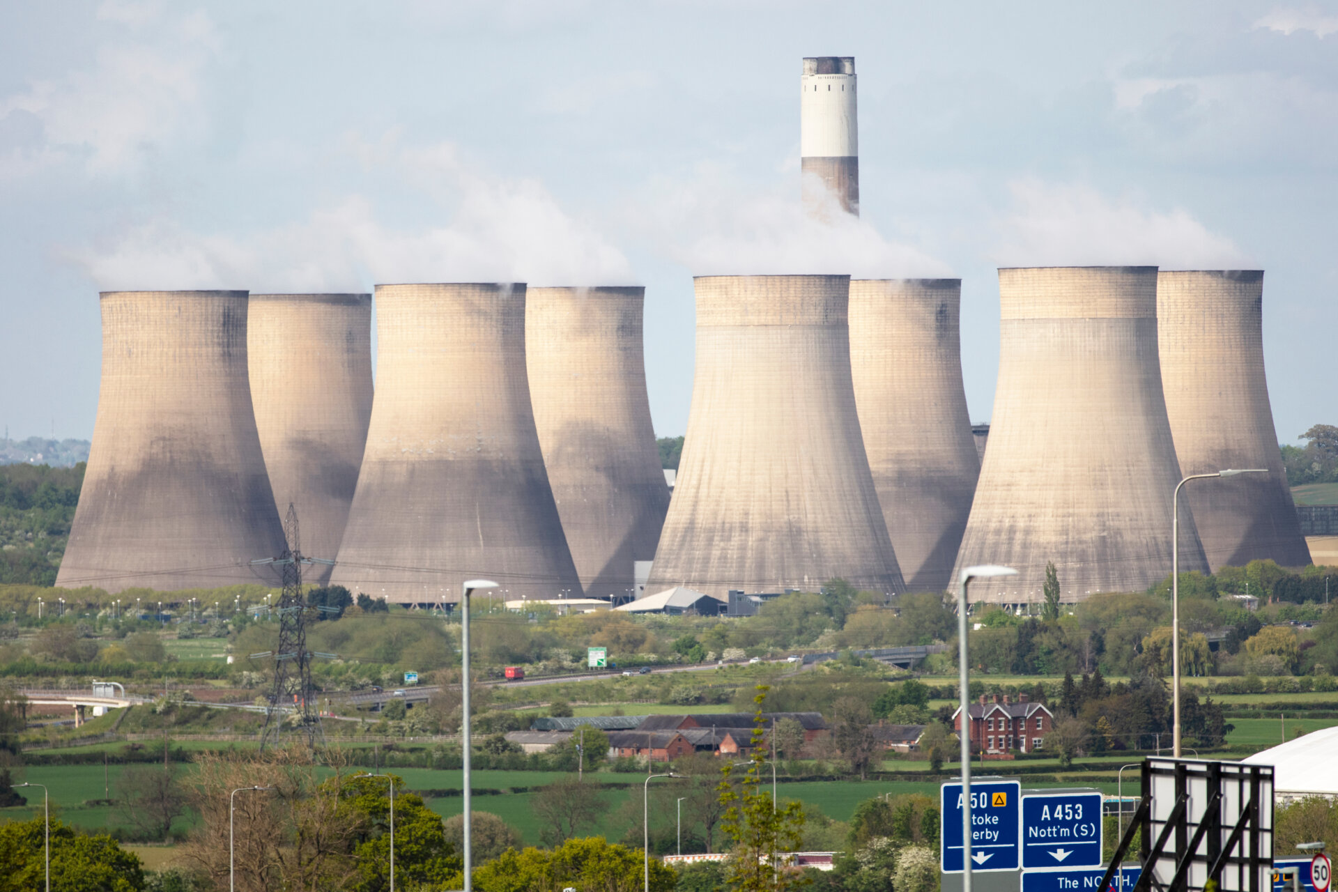 Ratcliffe-on-Soar Power Station stock – photo